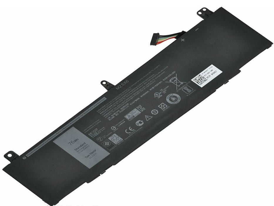 TDW5P Compatible Battery For Dell Alienware 13 R3 ALW13CR ALW13CR-1738 ALW13C-D2508 - Battery Mate