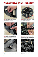 Load image into Gallery viewer, Tesla Model Y Gemini Turbine Wheel Cover Caps 19" Rim Hubcaps Hub Cap Set of 4 - Battery Mate
