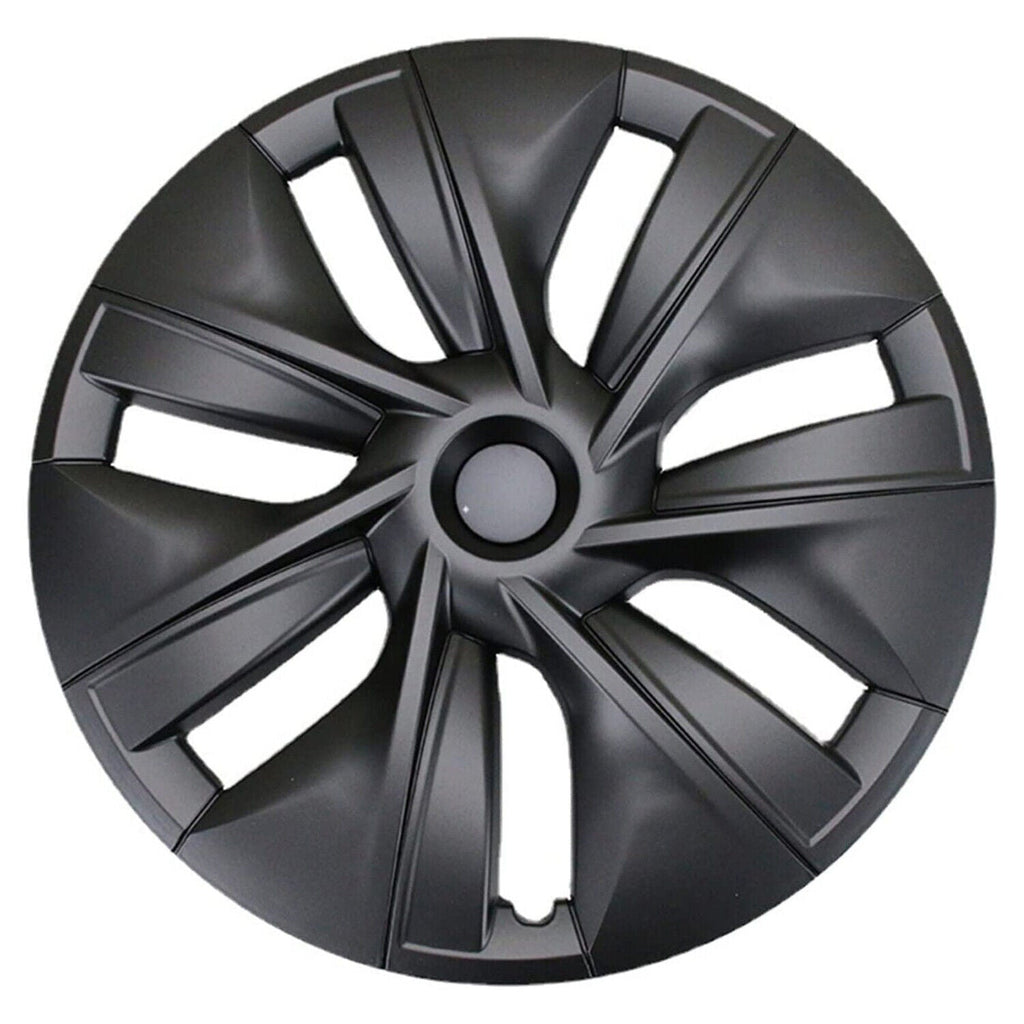 Tesla Model Y Gemini Turbine Wheel Cover Caps 19" Rim Hubcaps Hub Cap Set of 4 - Battery Mate