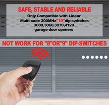 Load image into Gallery viewer, Tiltamatic magic key Garage Remote TRG306 TR300 TRV300 TRG 303 Tilt-A-Matic - Battery Mate