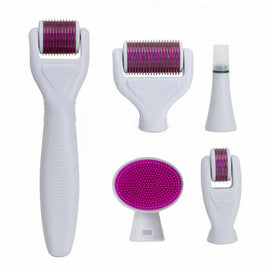 Titanium Derma Roller Dermaroller Kit Set Micro Needle Skin Care Anti Aging - Battery Mate