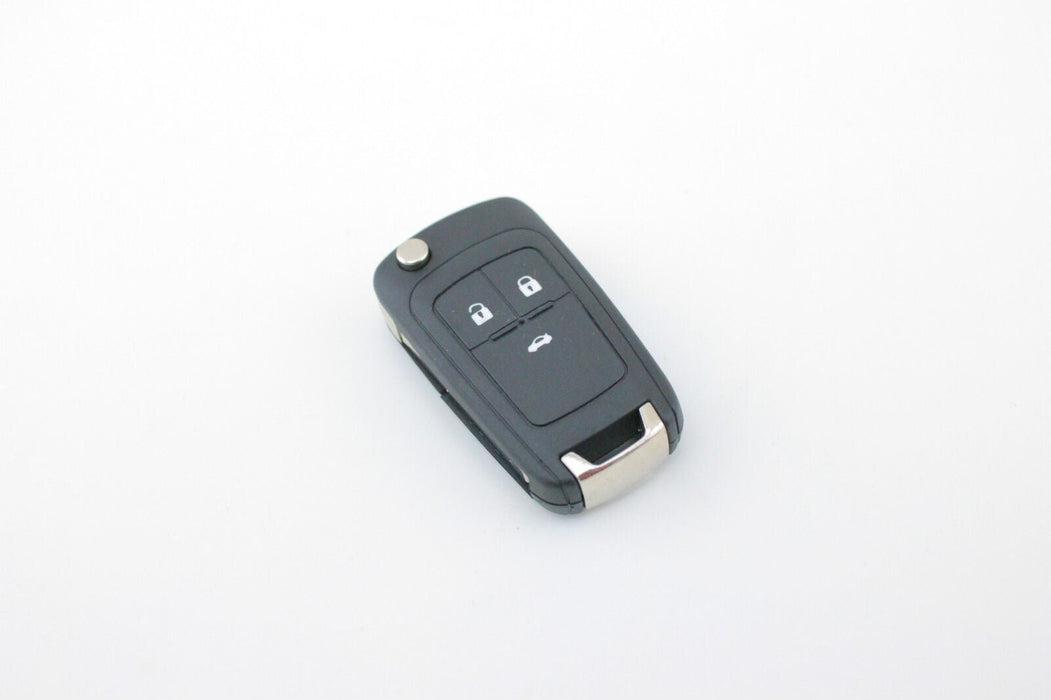 To Suit Holden Barina/Cruze/Trax 3 Button Remote Flip Key Blank Shell/Case - Battery Mate