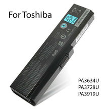Load image into Gallery viewer, Toshiba PA3817U-1BRS Battery Replacement | PA3817U-1BAS PA3818U PA3819U PABAS178 PABAS227 - Battery Mate