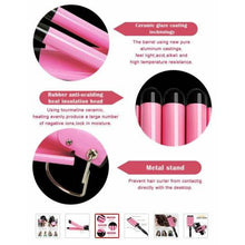 Load image into Gallery viewer, Triple 3 Barrel Ceramic Hair Curler Curling Iron Salon Styler Crimper Waver Hot [32mm] - Battery Mate