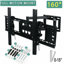Load image into Gallery viewer, TV Wall Mount Bracket Full Motion Tilt Swivel Pivot 32 40 43 50 55 60 65 70 Inch - Battery Mate