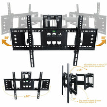 Load image into Gallery viewer, TV Wall Mount Bracket Full Motion Tilt Swivel Pivot 32 40 43 50 55 60 65 70 Inch - Battery Mate