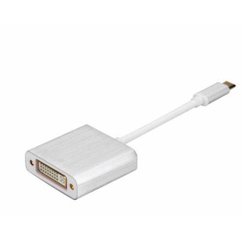 Type C USB 3.1 Male to DVI 1080P Portable Extended Power Adapter Cable - Battery Mate