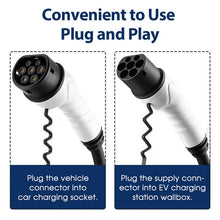 Load image into Gallery viewer, Type2 to Type2 EV Charging Cable 32A 480V for 22KW 3 phase - Battery Mate