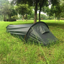 Load image into Gallery viewer, Ultralight Bivy Camping Tent Waterproof Sleeping Bag Travel Backpack Single Tent - Battery Mate