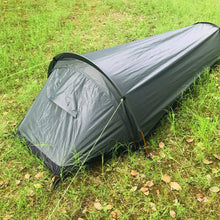 Load image into Gallery viewer, Ultralight Bivy Camping Tent Waterproof Sleeping Bag Travel Backpack Single Tent - Battery Mate