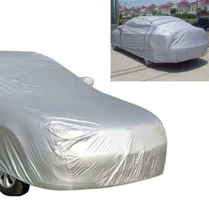 Universal Size Car Cover Waterproof Rain/UV/Dust Resistant Weather Proof AU - Battery Mate