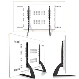 Universal Table Top TV Stand Legs Mount LED LCD Flat TV Screen 37-75