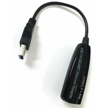 Load image into Gallery viewer, UPGRADED USB 3.0 to RJ45 Gigabit 1000Mbps Ethernet Network Adapter 1GBPS - Battery Mate