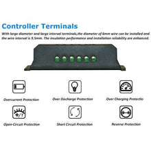 Load image into Gallery viewer, USB 10A 12V-24V Solar Panel Regulator Charge Controller - Battery Mate