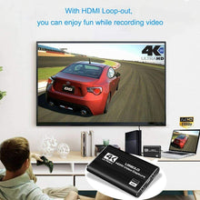 Load image into Gallery viewer, USB 3.0 HDMI Video Capture Card 4K 1080P 60fps Game Video Record Live Streaming - Battery Mate
