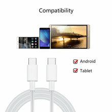 Load image into Gallery viewer, USB 3.1 Type-C To USB-C Data Sync Fast Charging Cable 4 Macbook / Andriod Phones - Battery Mate