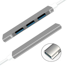 Load image into Gallery viewer, USB C HUB 3.0 Type C 4-Port Multi-Splitter OTG Adapter For Laptop Mac PC Android - Battery Mate