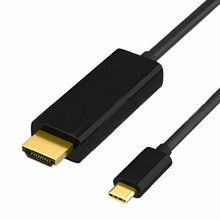 Load image into Gallery viewer, USB C To HDMI Cable USB Type C Male To HDMI Male 4K Cable For Macbook Chromebook - Battery Mate