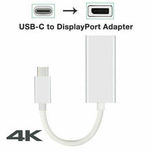 Load image into Gallery viewer, USB C USB 3.1 Type C to DisplayPort DP 4K Video Adapter Converter Cable 16cm - Battery Mate