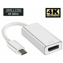 Load image into Gallery viewer, USB C USB 3.1 Type C to DisplayPort DP 4K Video Adapter Converter Cable 16cm - Battery Mate