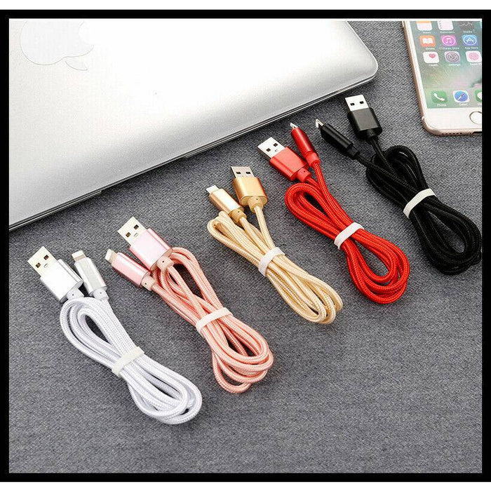 USB Charging Cable Charger Compatible For iPhone 14 13 12 11 7 X XS 8 6s iPads - Battery Mate