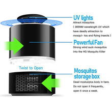 Load image into Gallery viewer, USB Mosquito Insect Killer Electric Lamp LED Light Fly Bug Zapper Trap Catcher - Battery Mate