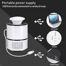 Load image into Gallery viewer, USB Mosquito Insect Killer Electric Lamp LED Light Fly Bug Zapper Trap Catcher - Battery Mate