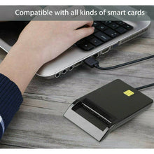 Load image into Gallery viewer, USB Smart Card Reader Common Access CAC ID IC ATM Bank Card Cloner Connector - Battery Mate