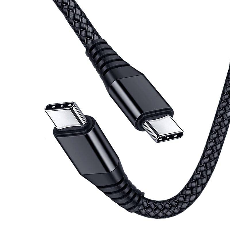 USB Type-C to USB C 3.1 Male to Male Sync PD Charging Cable Type C to Type C Mac - Battery Mate