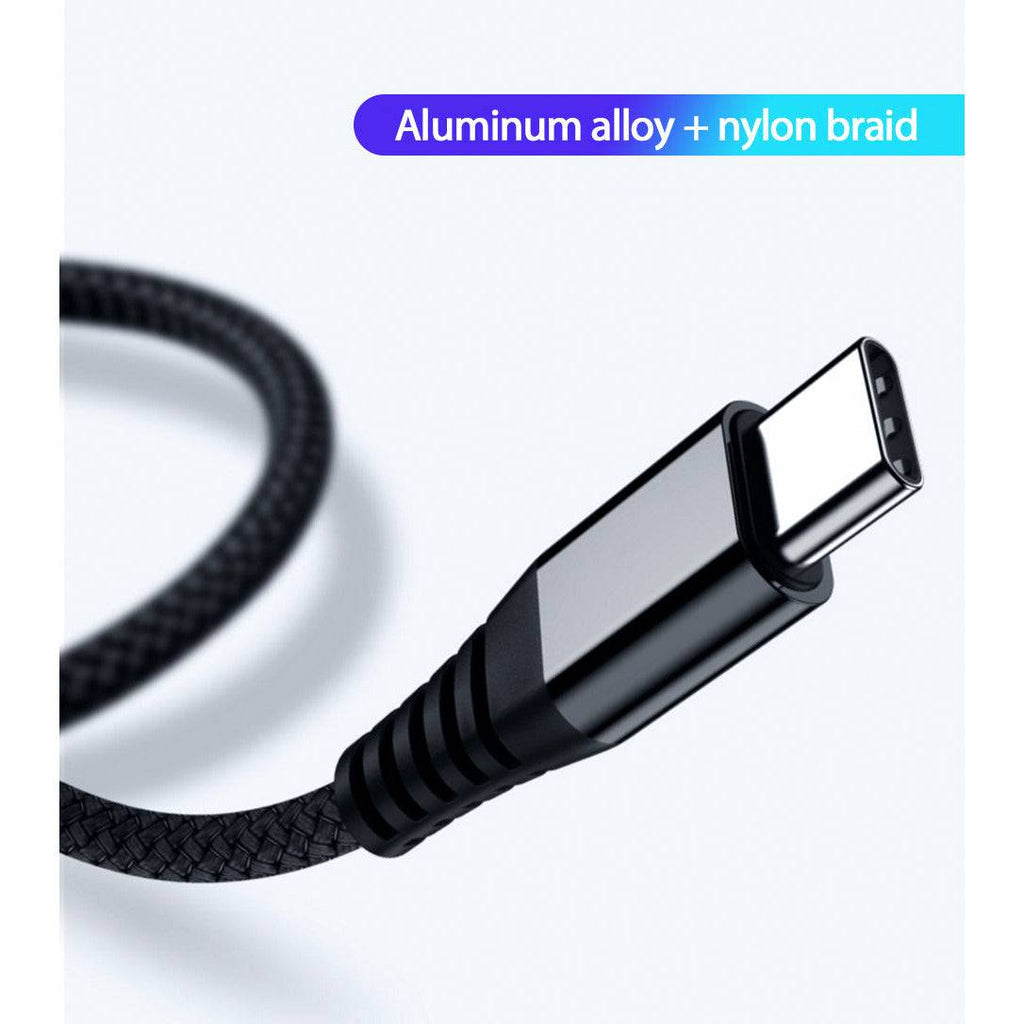 USB Type-C to USB C 3.1 Male to Male Sync PD Charging Cable Type C to Type C Mac - Battery Mate