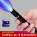 UV Ultra Violet LED Flashlight Blacklight Light 395nM Inspection Lamp Torch Mini - Battery Mate