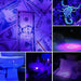 UV Ultra Violet LED Flashlight Blacklight Light 395nM Inspection Lamp Torch Mini - Battery Mate