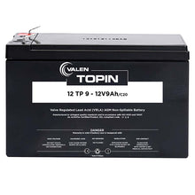 Load image into Gallery viewer, Valen Topin AGM 12V 9Ah Deep Cycle Battery - Battery Mate