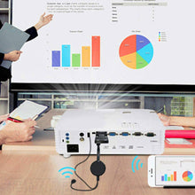 Load image into Gallery viewer, VGA to HDMI Male to Female Video Adapter Cable Converter with Audio HD 1080P - Battery Mate