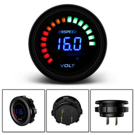 Volt Meter Dual Battery Monitor LED Digital DC 12v Car Boat Voltage Marine Gauge - Battery Mate