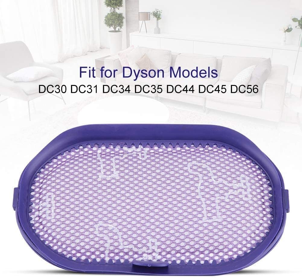 Washable Pre-Filter Compatible with Dyson DC30 DC31 Vacuum Cleaners 2 Pack - Battery Mate