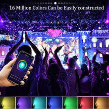 Load image into Gallery viewer, WIFI Smart LED Flood Light RGB Outdoor Spotlight Wall Street Lamp 100W - Battery Mate