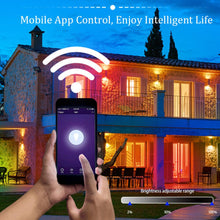 Load image into Gallery viewer, WIFI Smart LED Flood Light RGB Outdoor Spotlight Wall Street Lamp 100W - Battery Mate