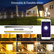 Load image into Gallery viewer, WIFI Smart LED Flood Light RGB Outdoor Spotlight Wall Street Lamp 100W - Battery Mate