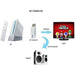 Wii/Wii U HDMI Adapter Wii to HDMI Converter Adapter HD Audio Video Output - Battery Mate