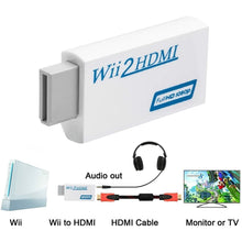 Load image into Gallery viewer, Wii/Wii U HDMI Adapter Wii to HDMI Converter Adapter HD Audio Video Output - Battery Mate