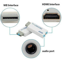 Load image into Gallery viewer, Wii/Wii U HDMI Adapter Wii to HDMI Converter Adapter HD Audio Video Output - Battery Mate