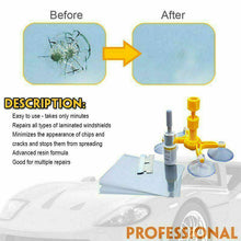Load image into Gallery viewer, Windows Tool Crack Remove Chip Resin Glass Recovery Car Windscreen Repair Kit - Battery Mate