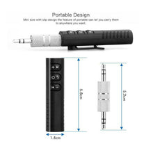 Load image into Gallery viewer, Wireless Bluetooth 3.5mm AUX Audio Music Receiver Stereo Home Car Adapter - Battery Mate