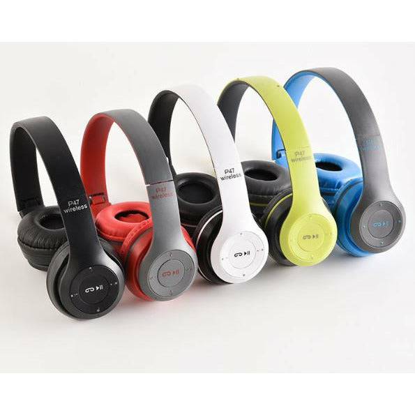 Wireless Headphones Bluetooth Kid Earphone Noise Cancelling over Ear Stereo P47 - Battery Mate