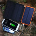 Wireless Power Bank with Solar Panel Recharging | Weatherproof PowerBank for Phones, iPads etc - Battery Mate