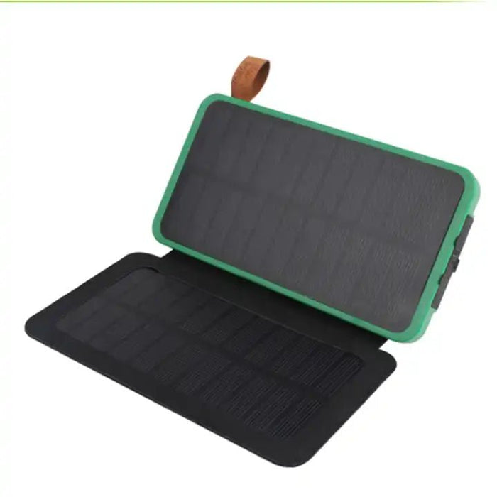 Wireless Power Bank with Solar Panel Recharging | Weatherproof PowerBank for Phones, iPads etc - Battery Mate