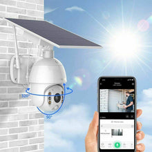 Load image into Gallery viewer, Wireless Solar Powered WIFI Security Camera Outdoor Flood Light LED PTZ - Battery Mate