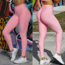 Load image into Gallery viewer, Women Yoga Pants Leggings High Waist Anti Cellulite Butt Lift Gym Fitness - Battery Mate