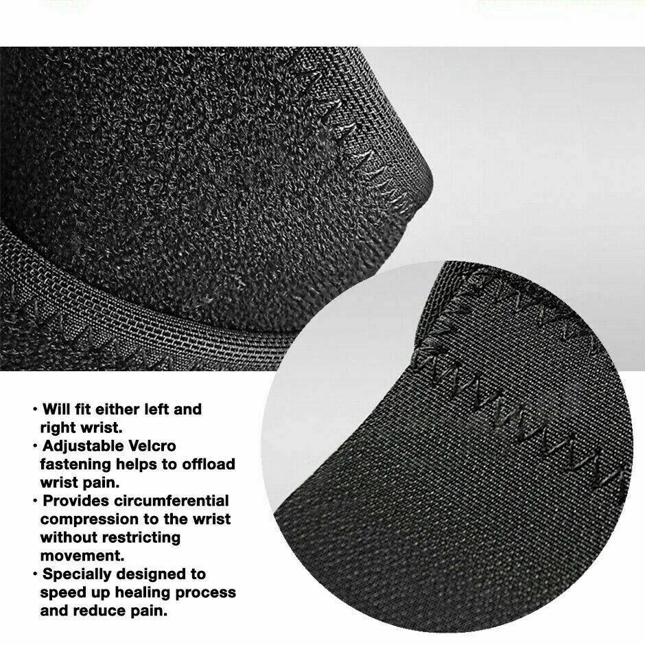Wrist Support Pain Relief Splint Brace Protection Strap Carpel Tunnel CTS RSI - Battery Mate
